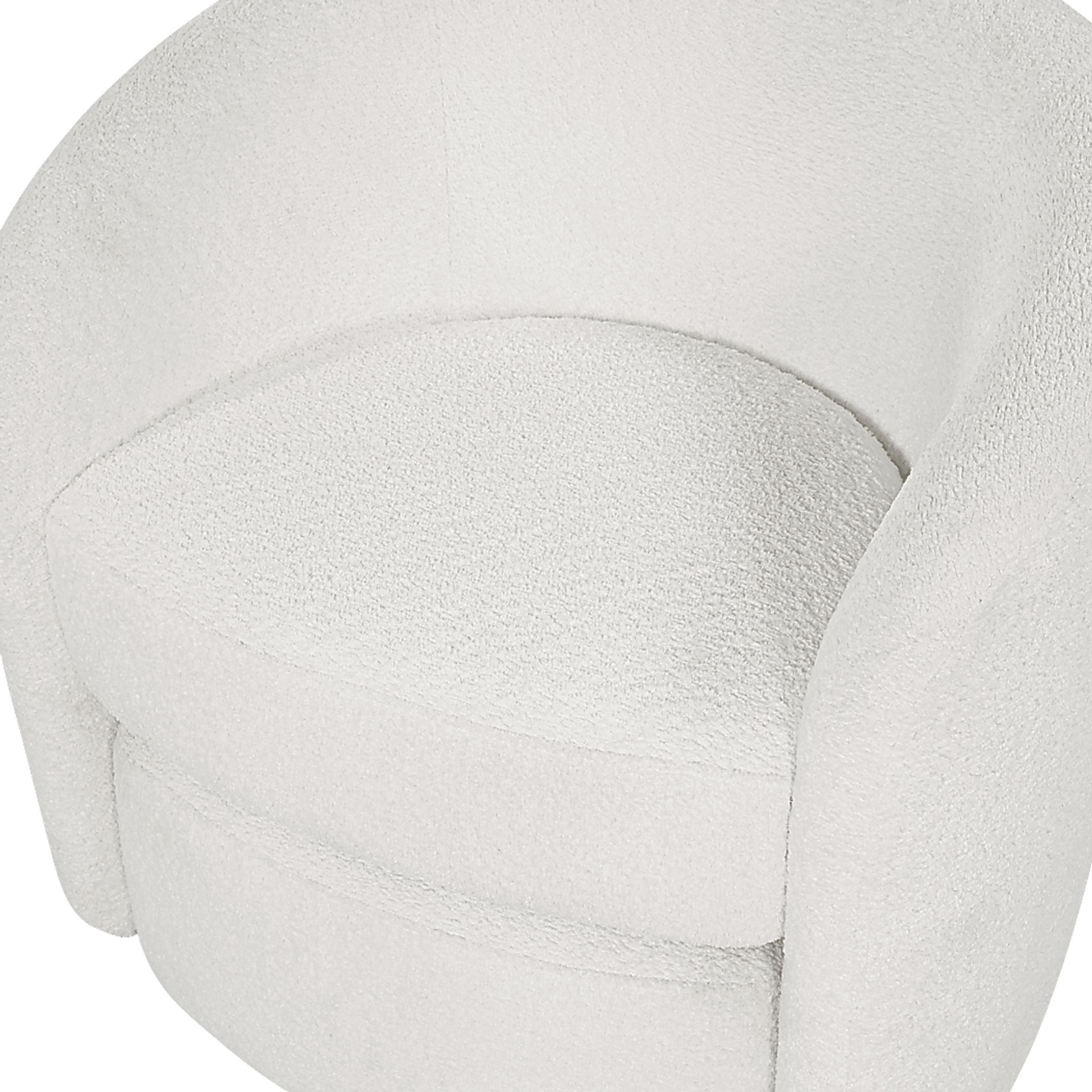 Taufaiva White Accent Chair - Image 4