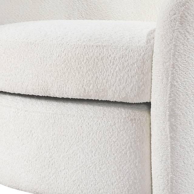 Taufaiva White Accent Chair - Thumbnail - Image 6