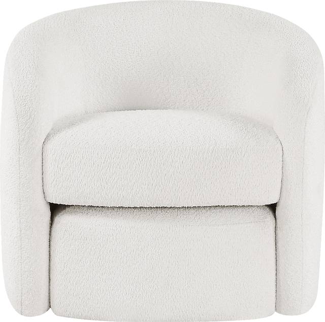 Taufaiva White Accent Chair - Thumbnail - Image 8