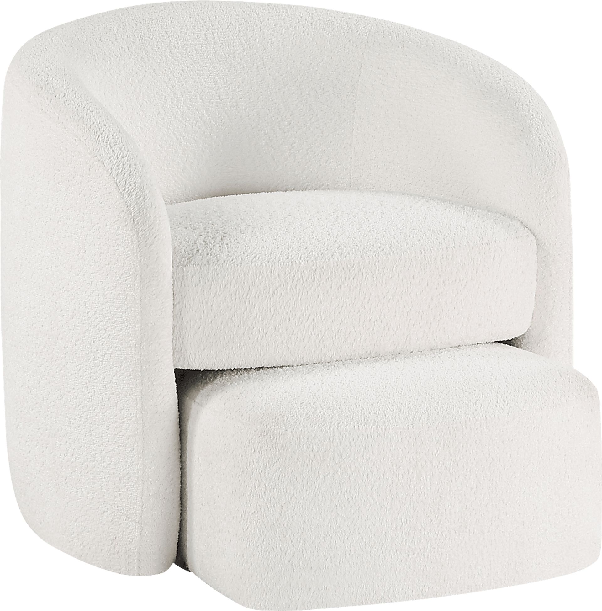 Taufaiva White Accent Chair - Image 9