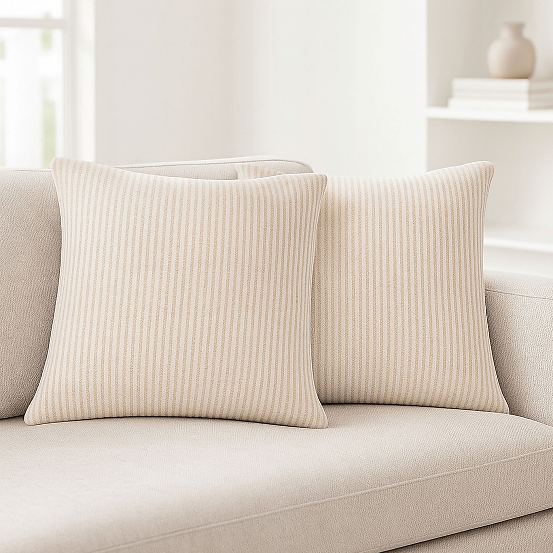 Taung Beige Pillow, Set of 2 - Image 2