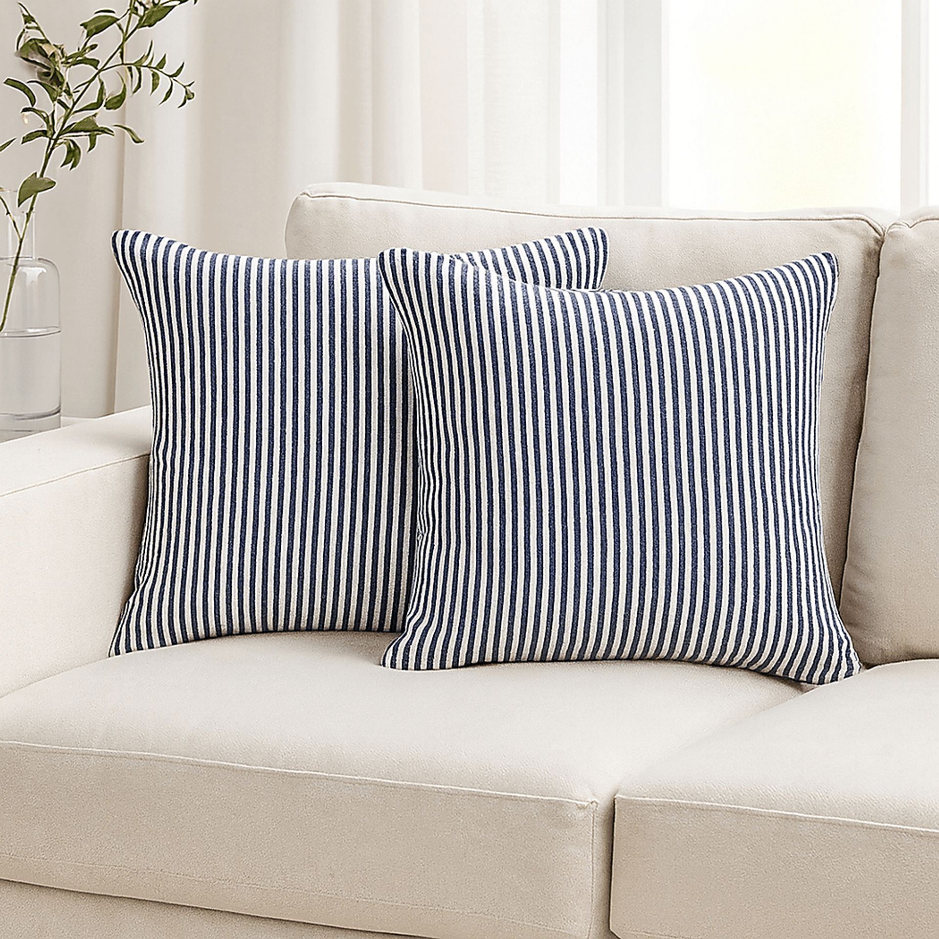 Taung Blue Pillow, Set of 2 - Image 2