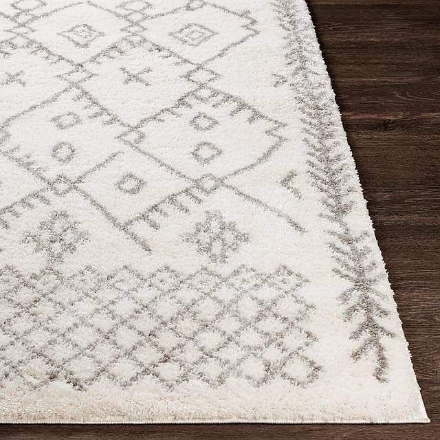 Tauryn White 7'10 x 10' Rug - Thumbnail - Image 4