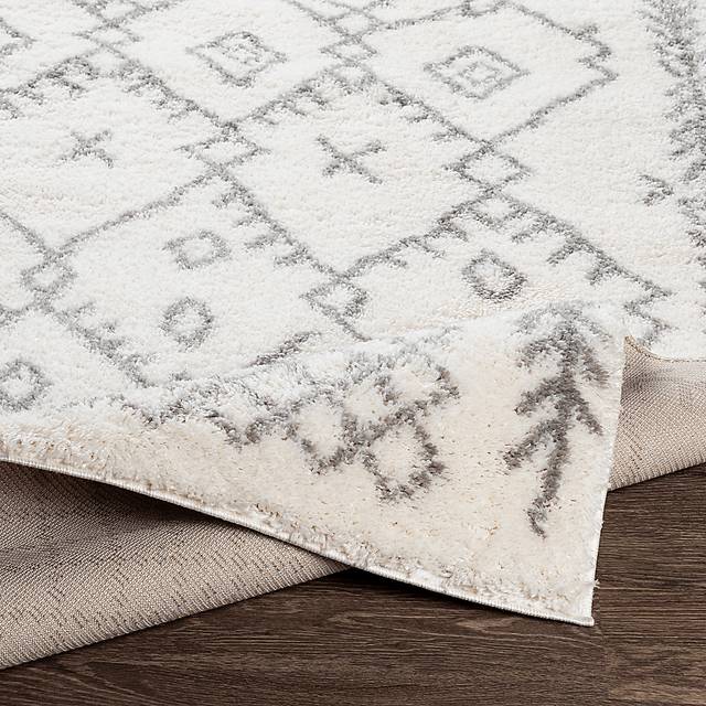 Tauryn White 7'10 x 10' Rug - Thumbnail - Image 5