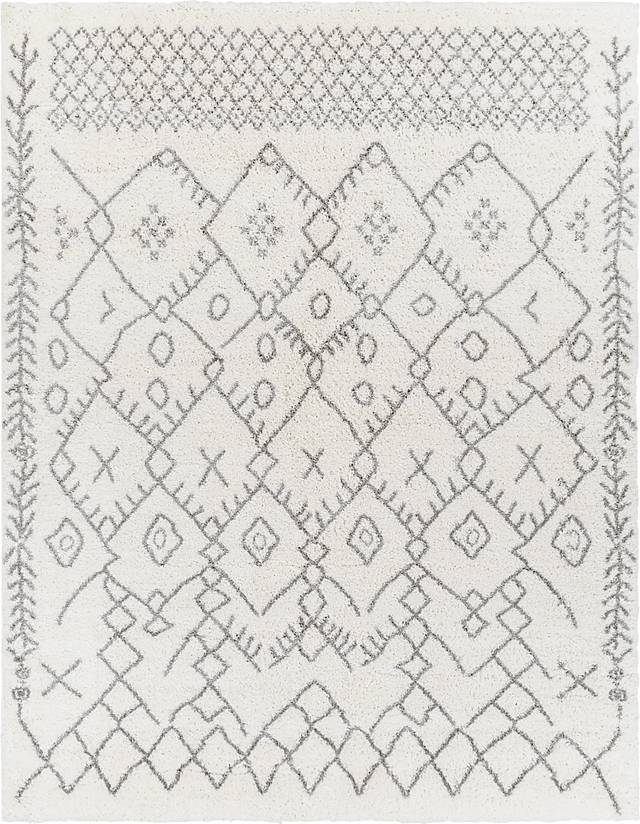 Tauryn White 7'10 x 10' Rug - Thumbnail - Image 1