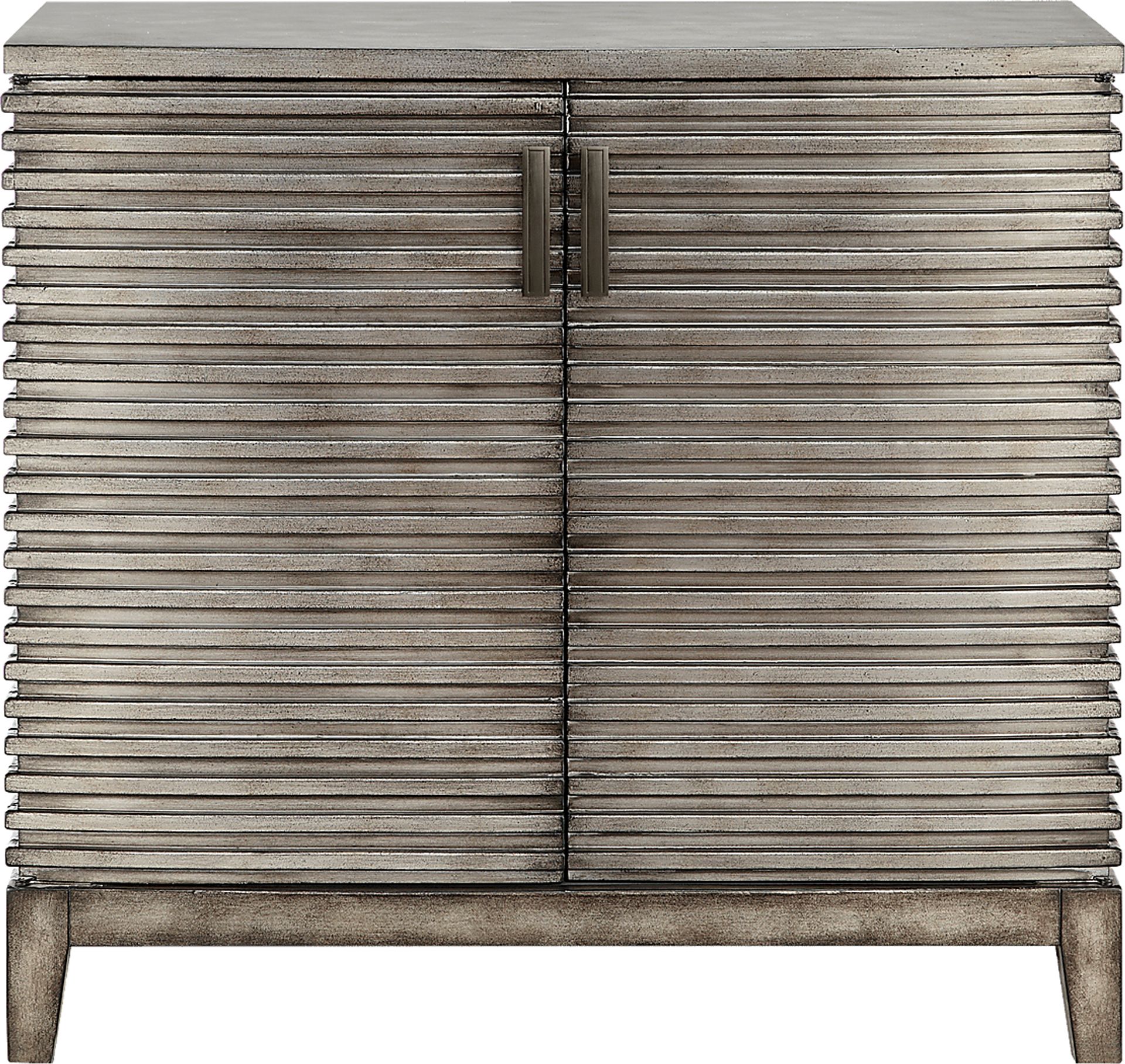 Taussia Gray Accent Cabinet - Image 3