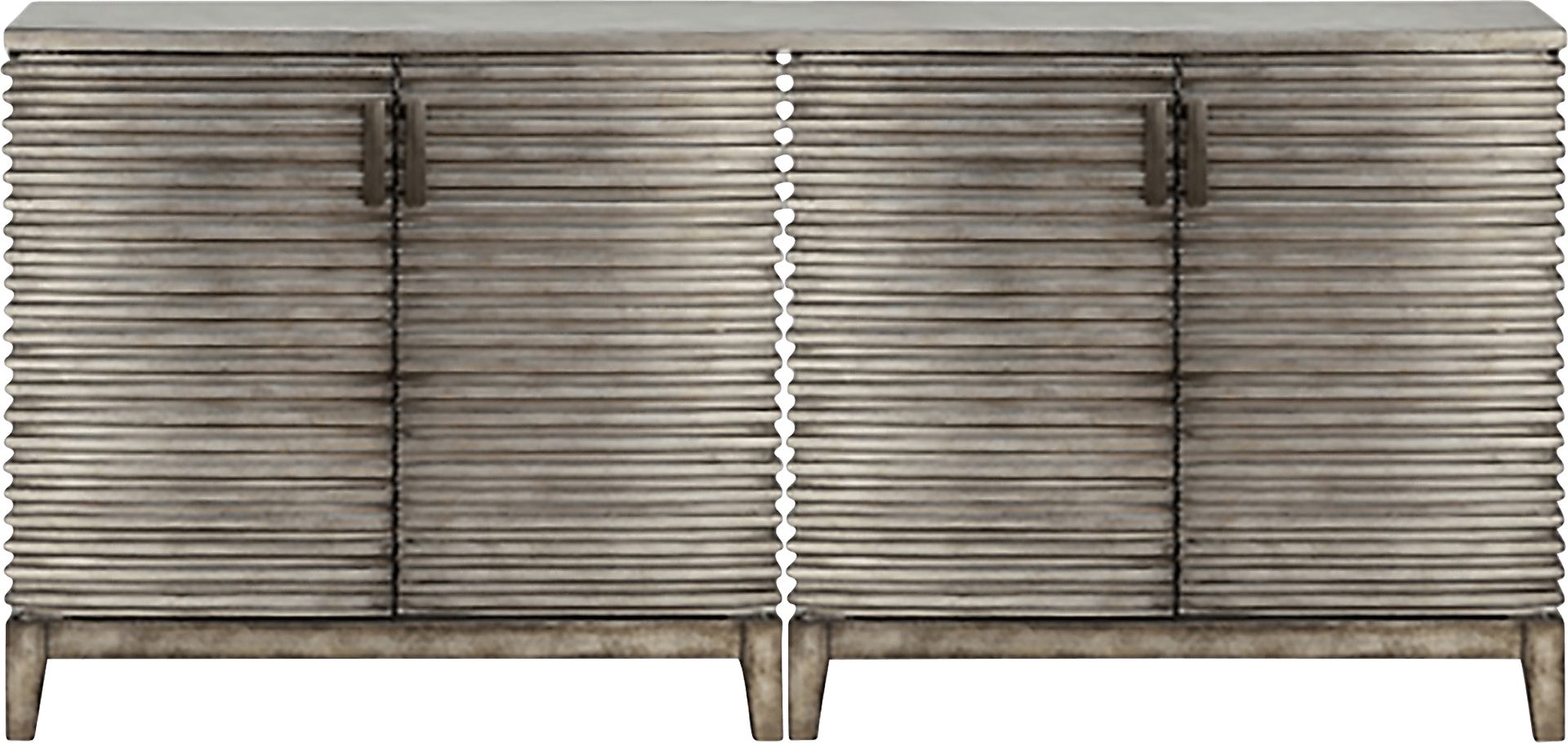 Taussia Gray Accent Cabinet - Image 7