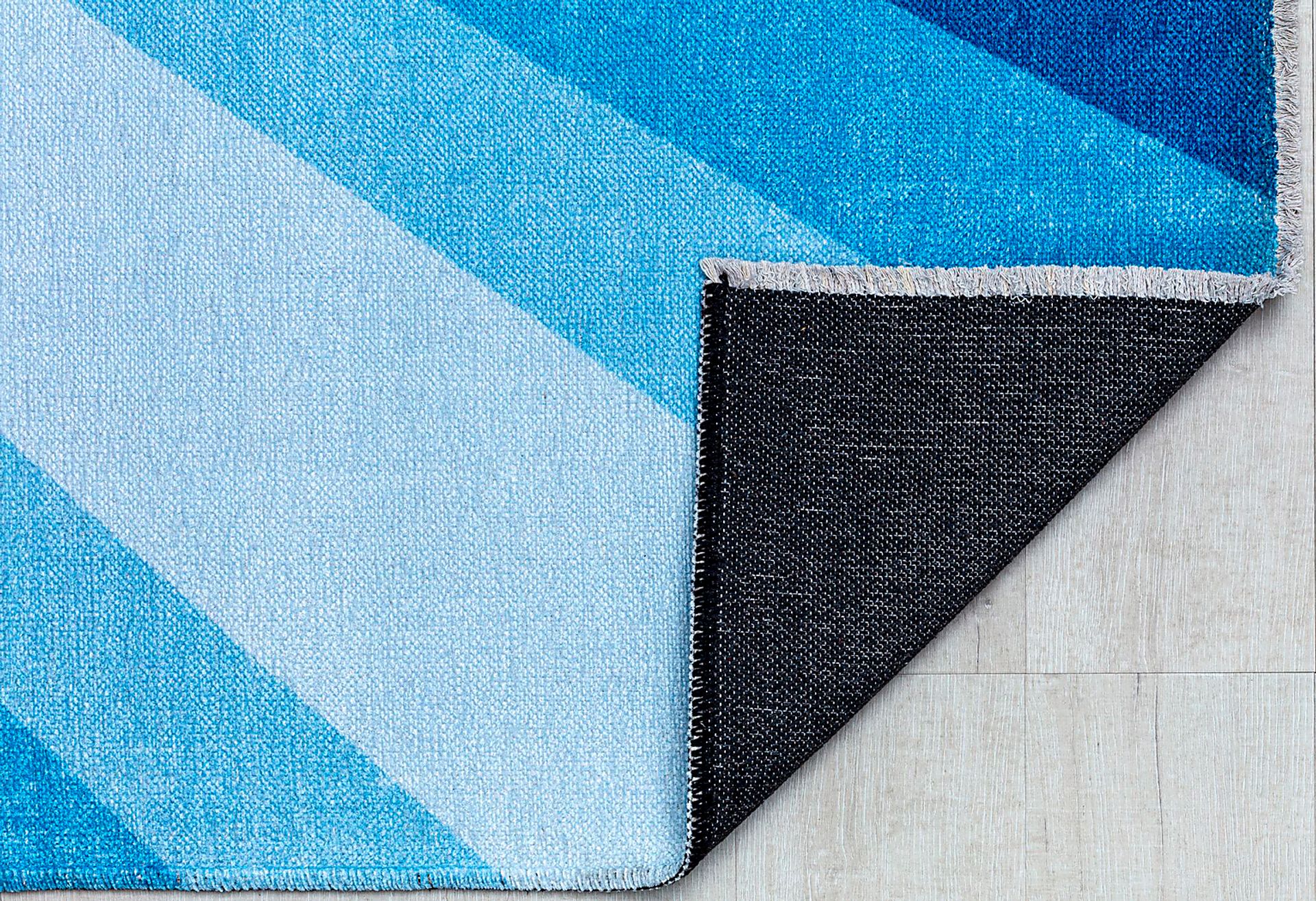 Taveshi Blue 7'10 x 10' Rug - Image 6