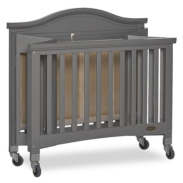 Tavia Gray Mini Folding Portable Crib - Thumbnail - Image 3