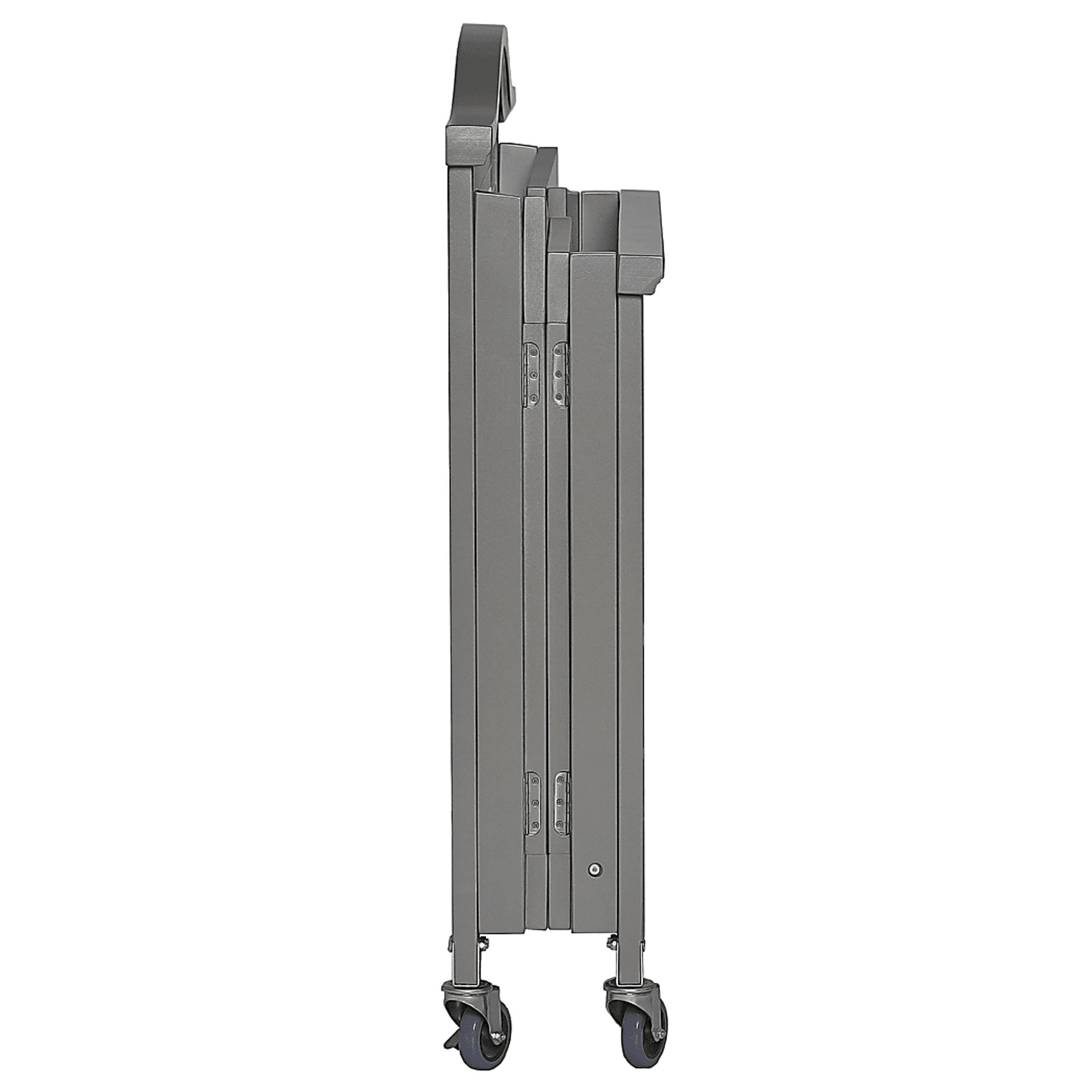 Tavia Gray Mini Folding Portable Crib - Image 6