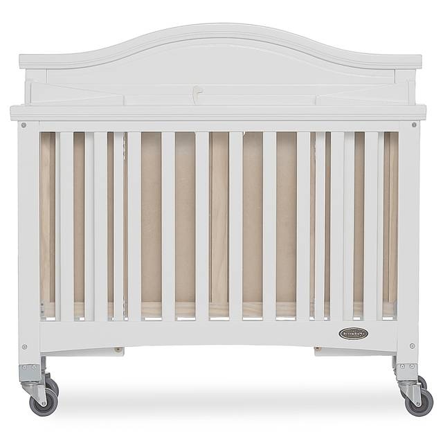 Tavia White Mini Folding Portable Crib - Thumbnail - Image 5
