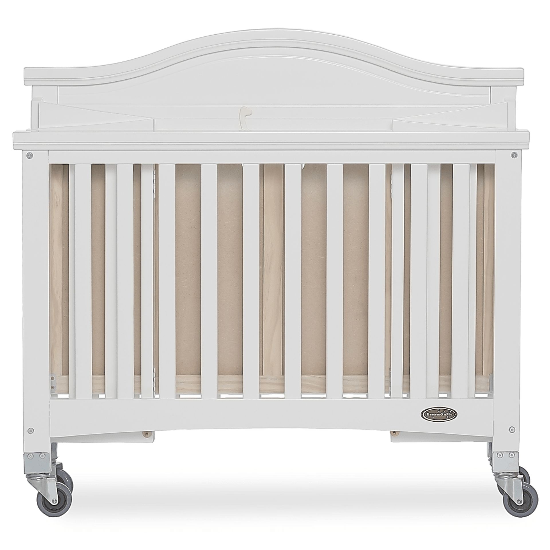 Tavia White Mini Folding Portable Crib - Image 5