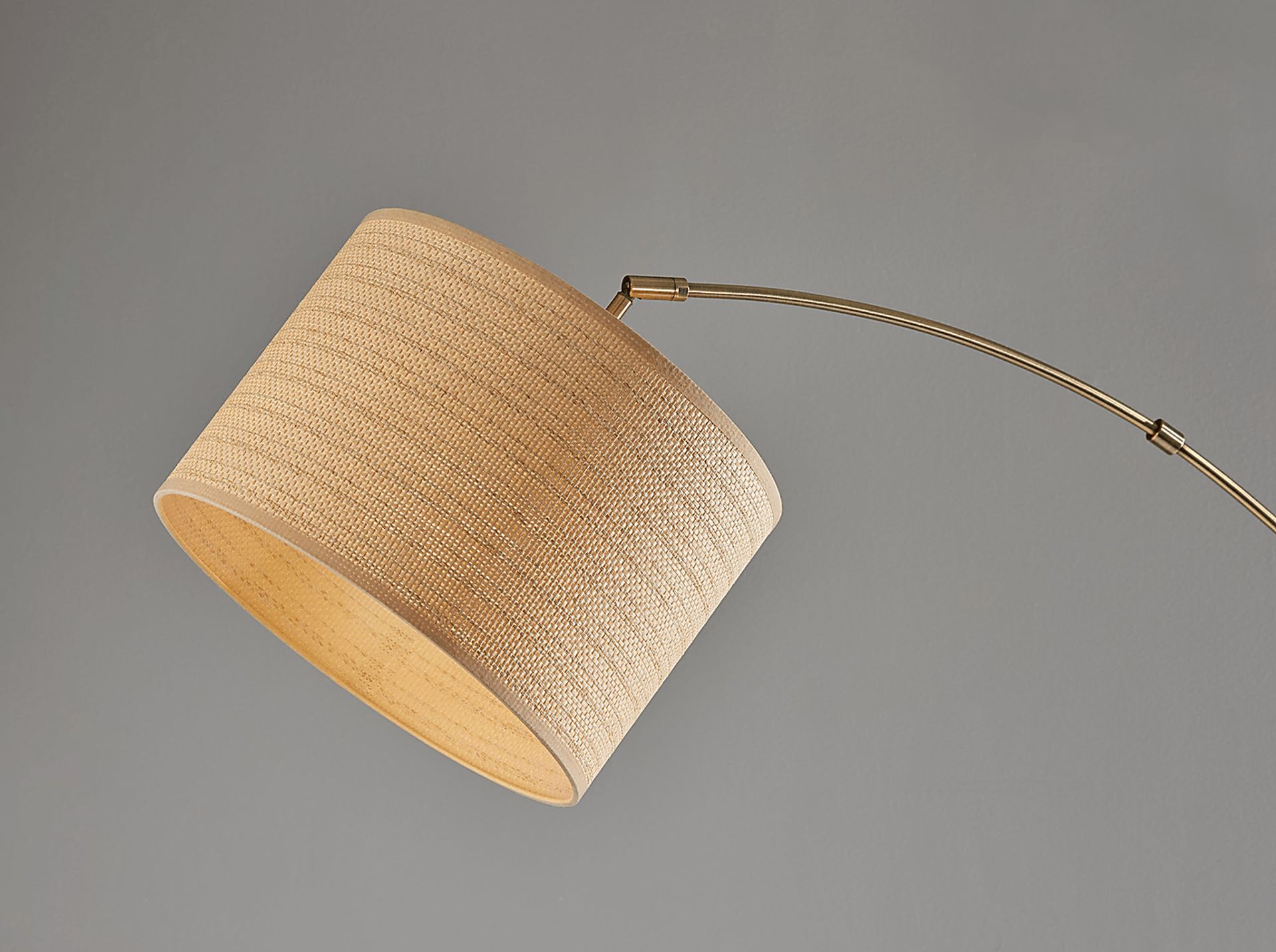 Tavian Brass Floor Lamp - Image 3