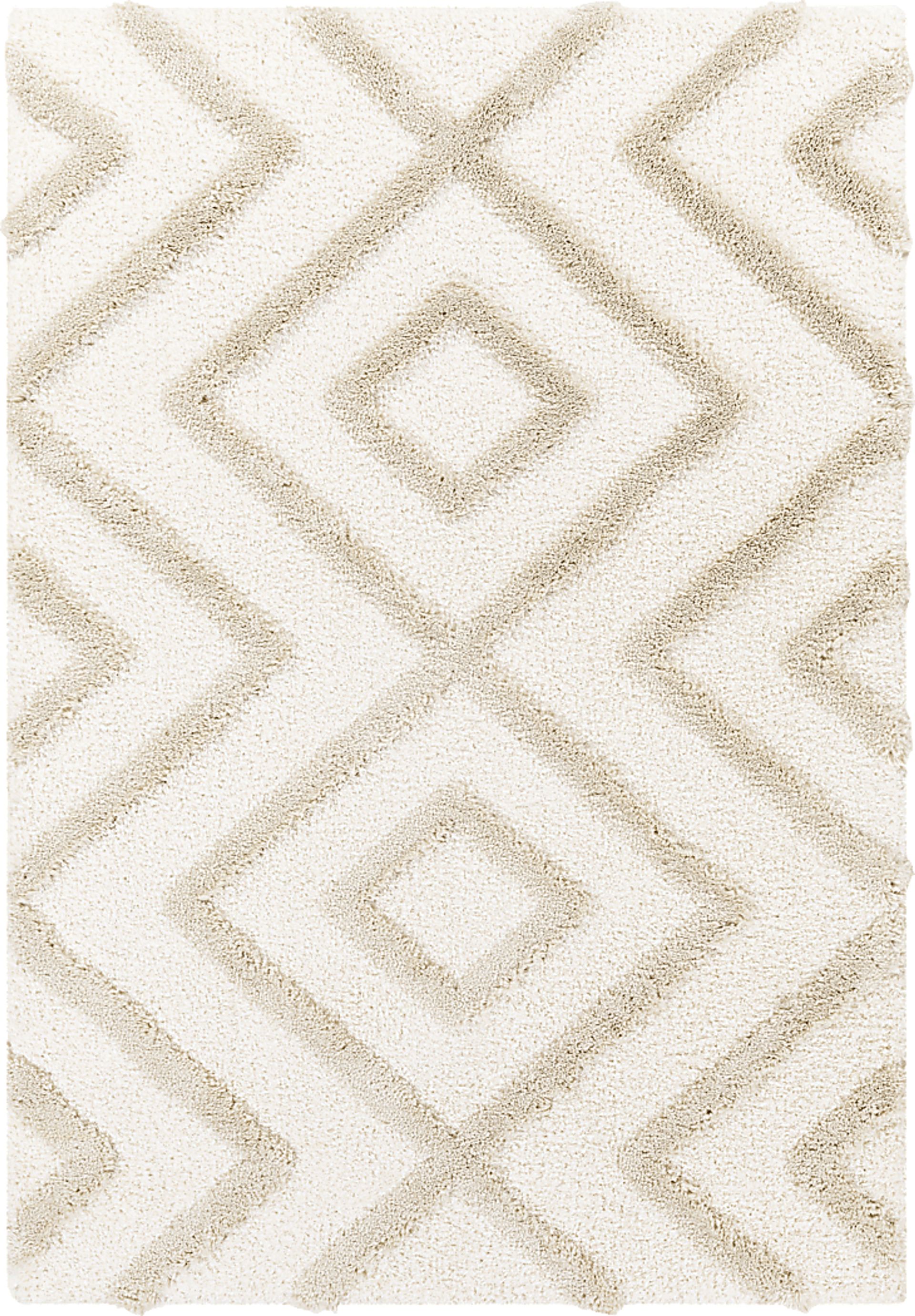 Taybran II Tan 5'3 x 7' Rug - Image 1