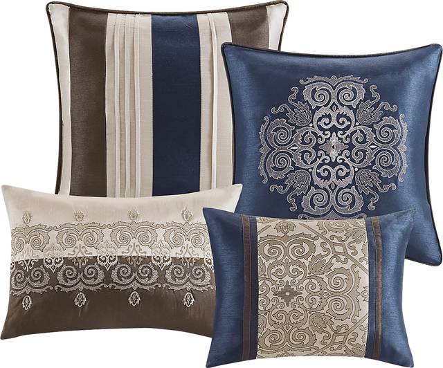 Taylah Navy 24 Pc Queen Room in a Bag - Thumbnail - Image 11