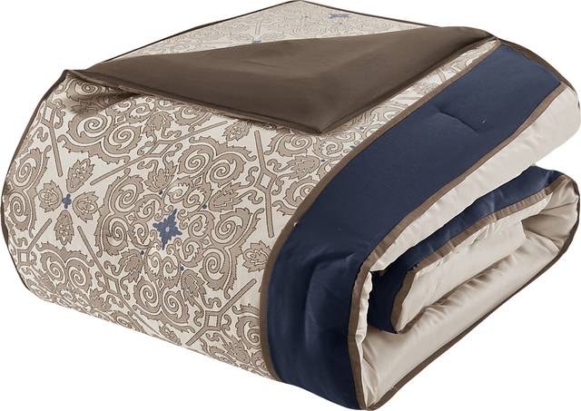 Taylah Navy 24 Pc Queen Room in a Bag - Thumbnail - Image 7