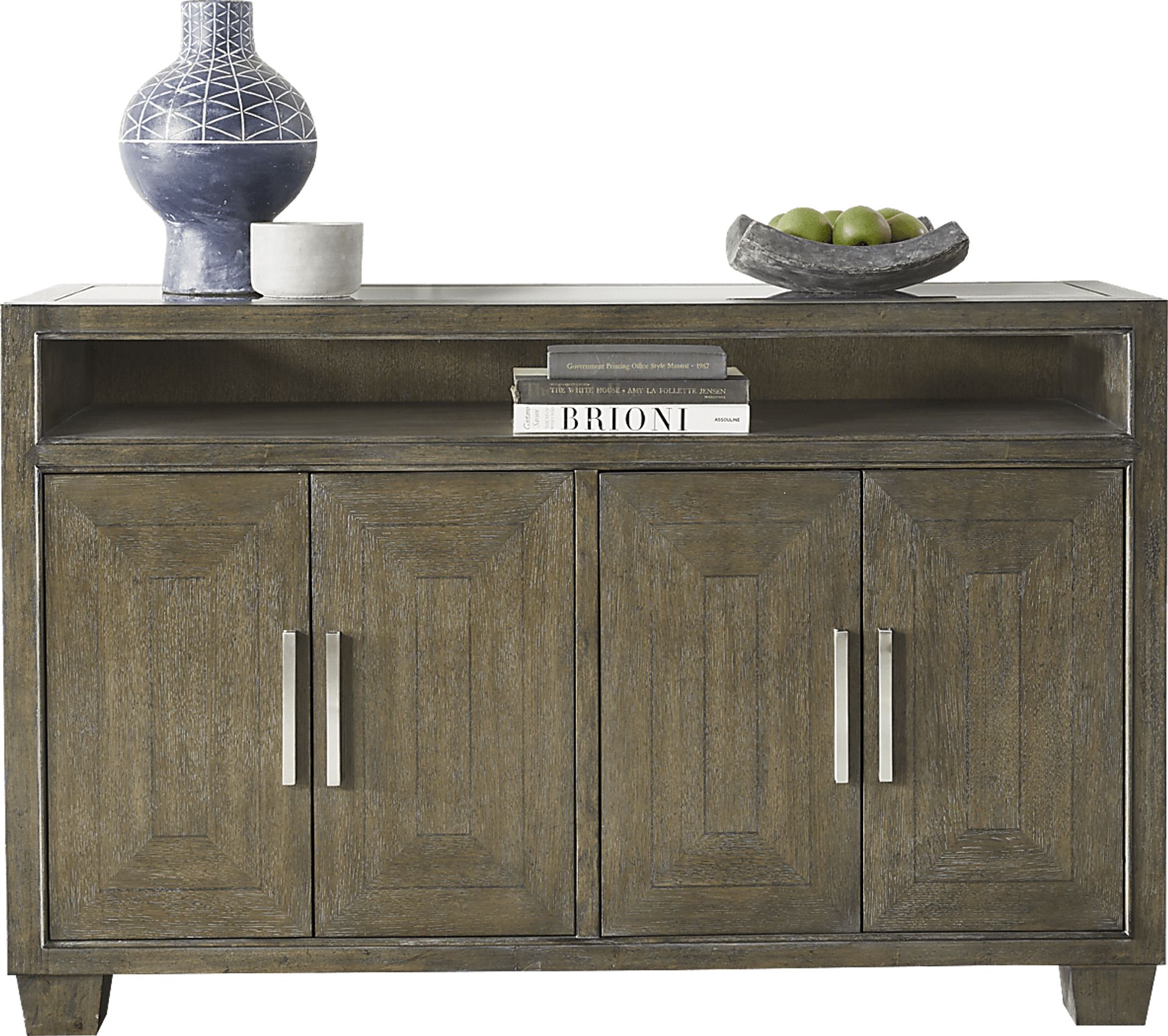 Taylor Trace Brown Credenza - Image 5