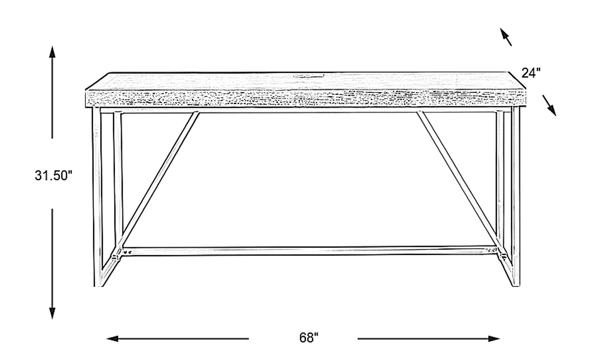 Dimension Image. Please refer to the Dimension Tab on this page for dimension details.