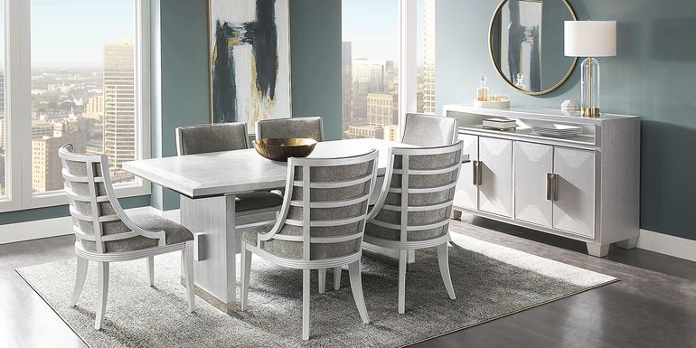 Taylor Trace White 5 Pc Rectangle Dining Room