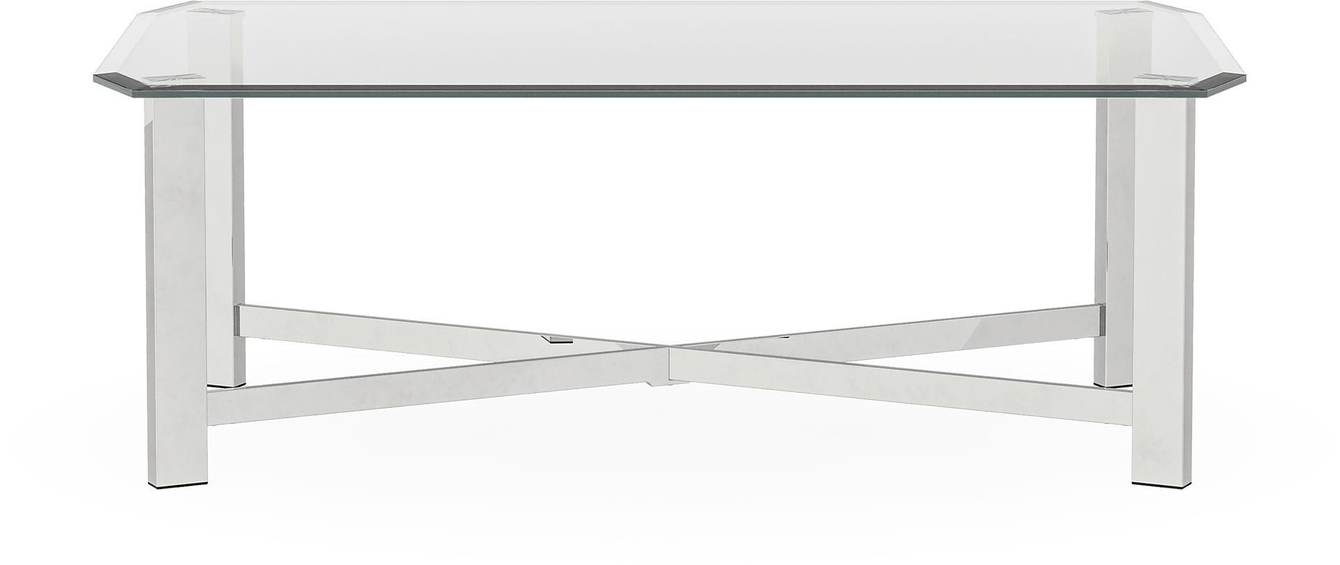 Teagan Chrome Cocktail Table - Image 2