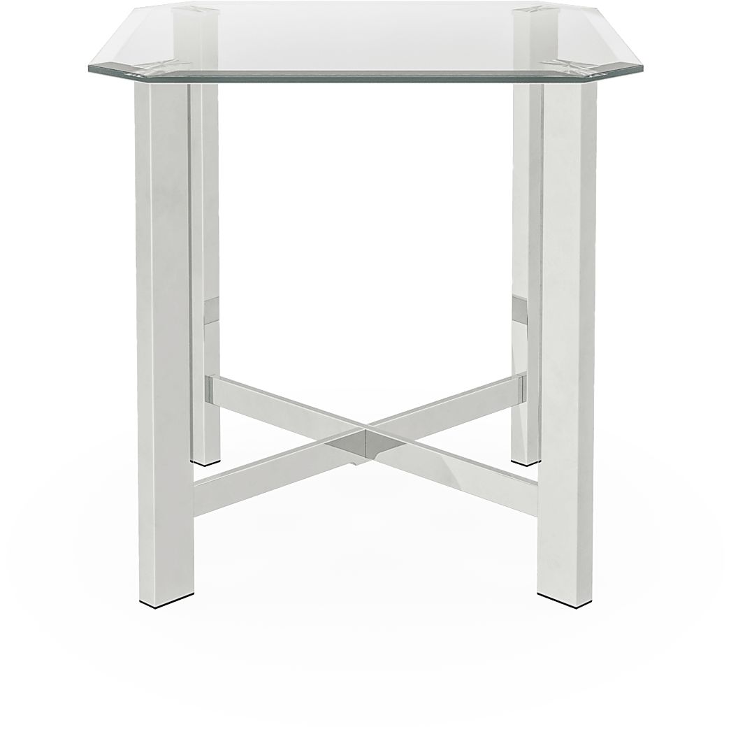 Teagan Silver End Table