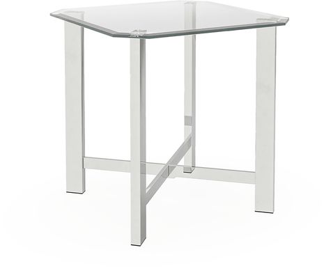 Teagan Silver End Table