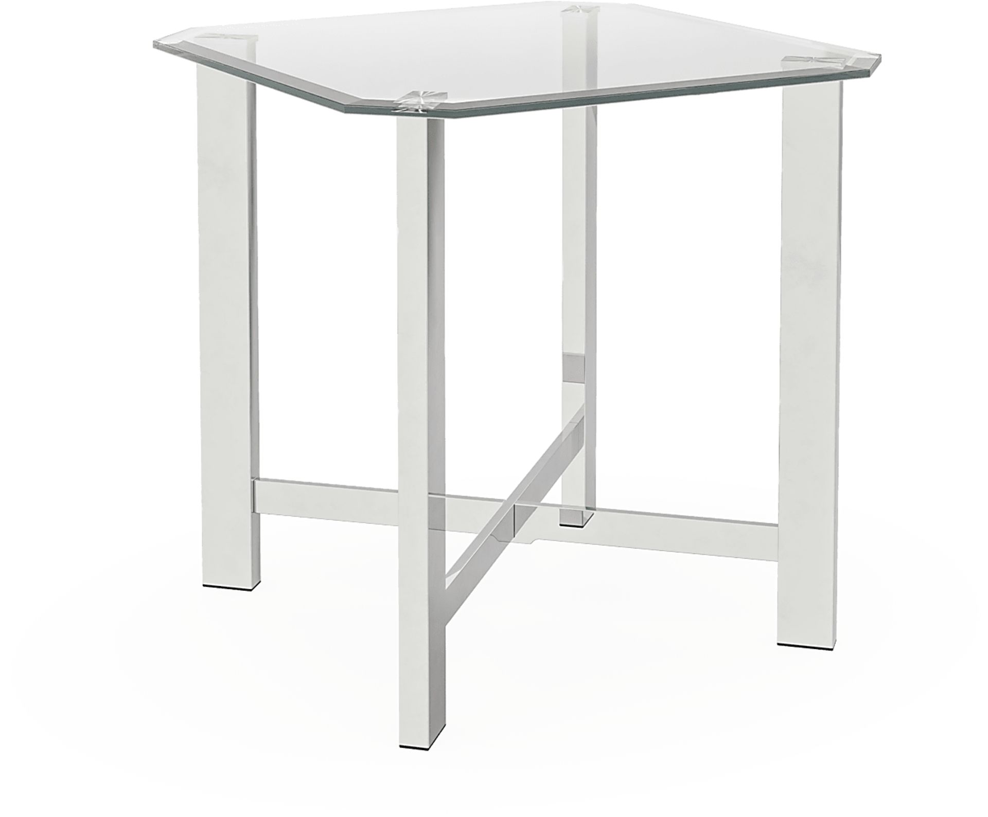 Teagan Silver End Table - Image 1