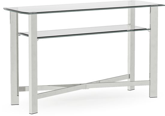 Teagan Silver Sofa Table