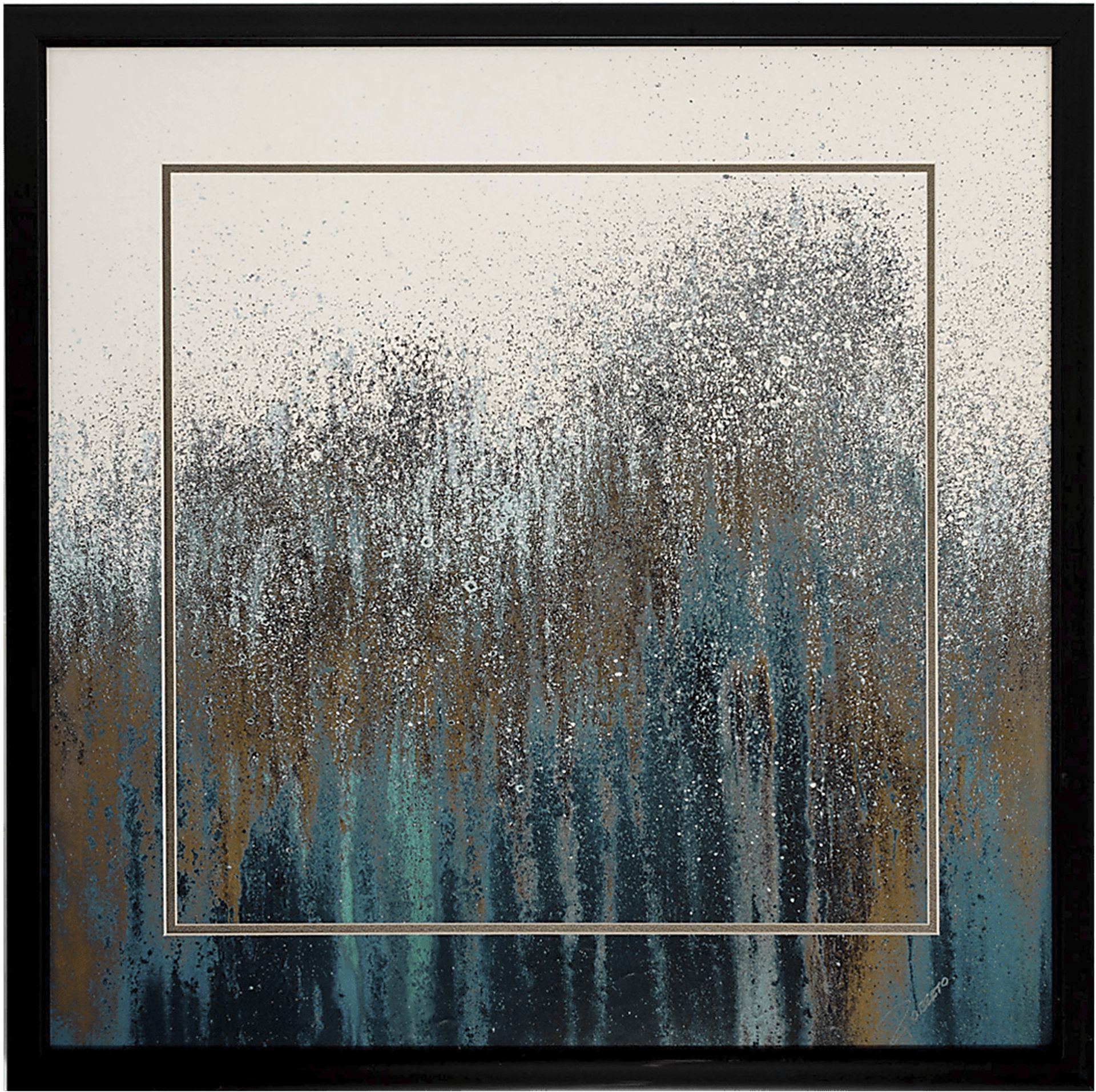 Teal Woods Artwork - Image 1