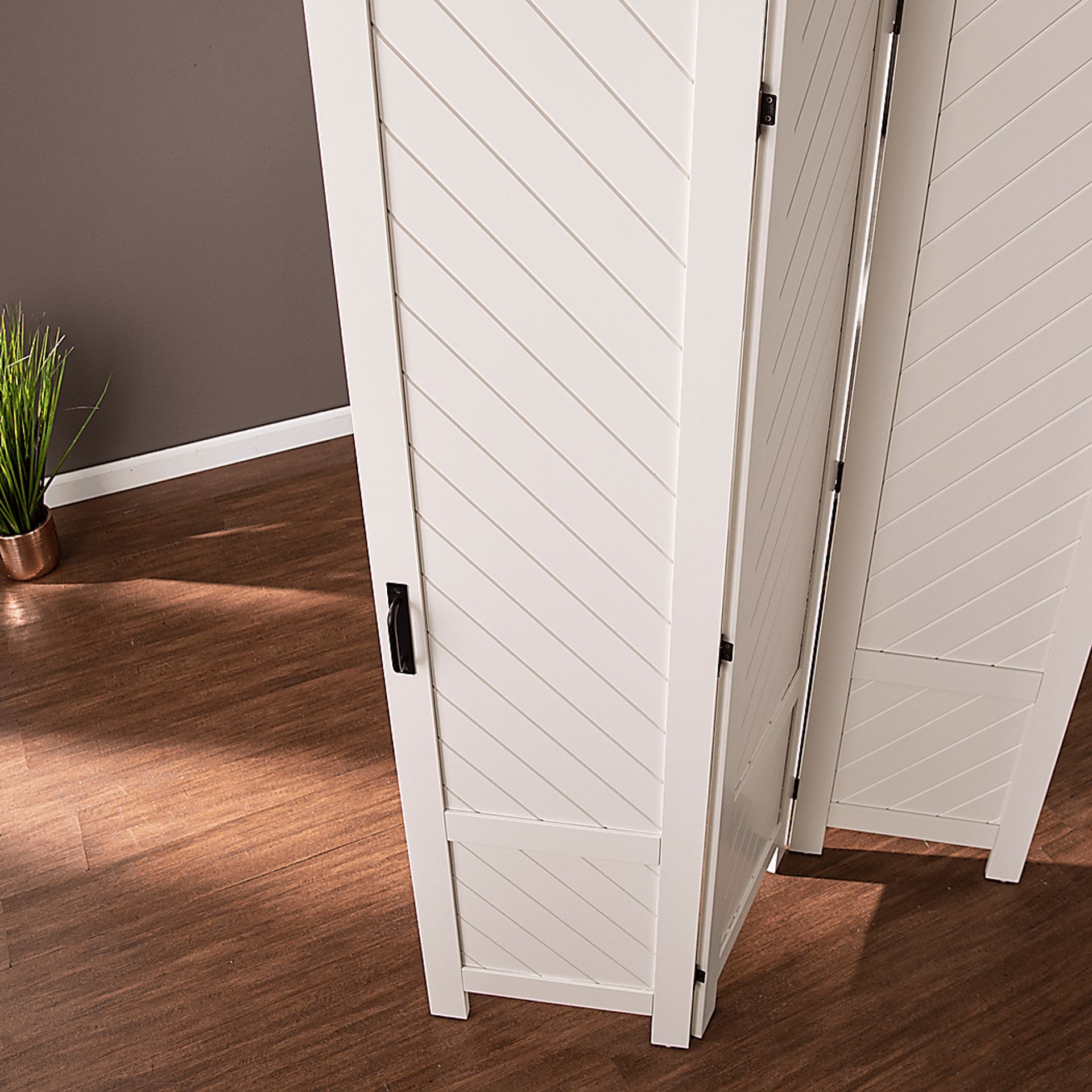 Tealbriar White Room Divider - Image 5