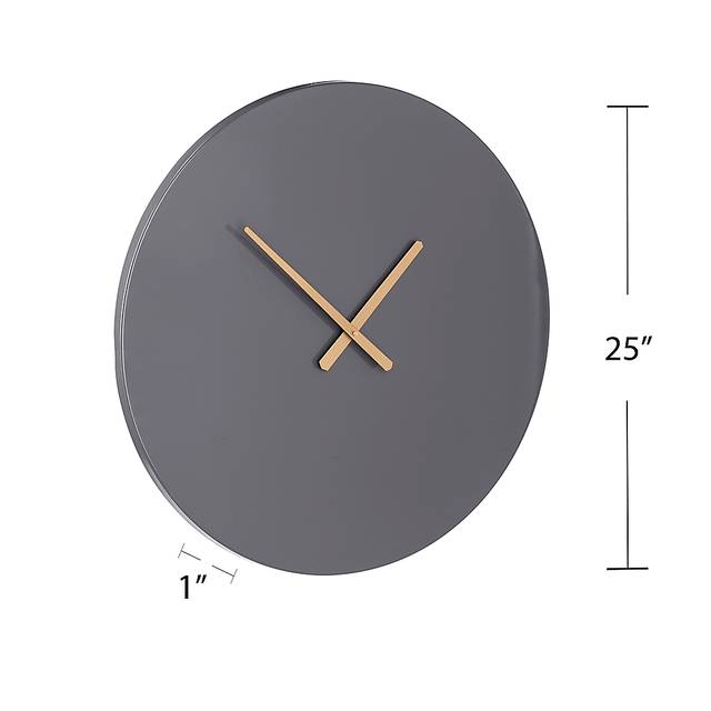 Tealmont Gray Wall Clock - Thumbnail - Image 8