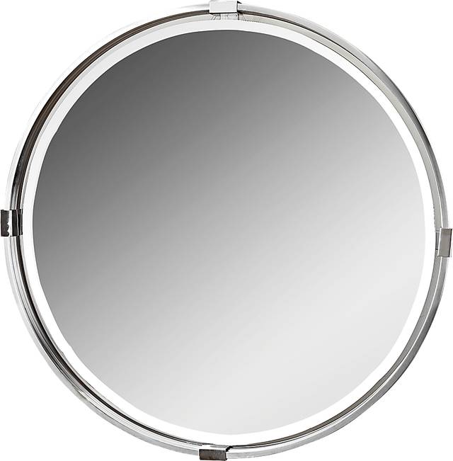 Teanna Silver Mirror - Thumbnail - Image 1