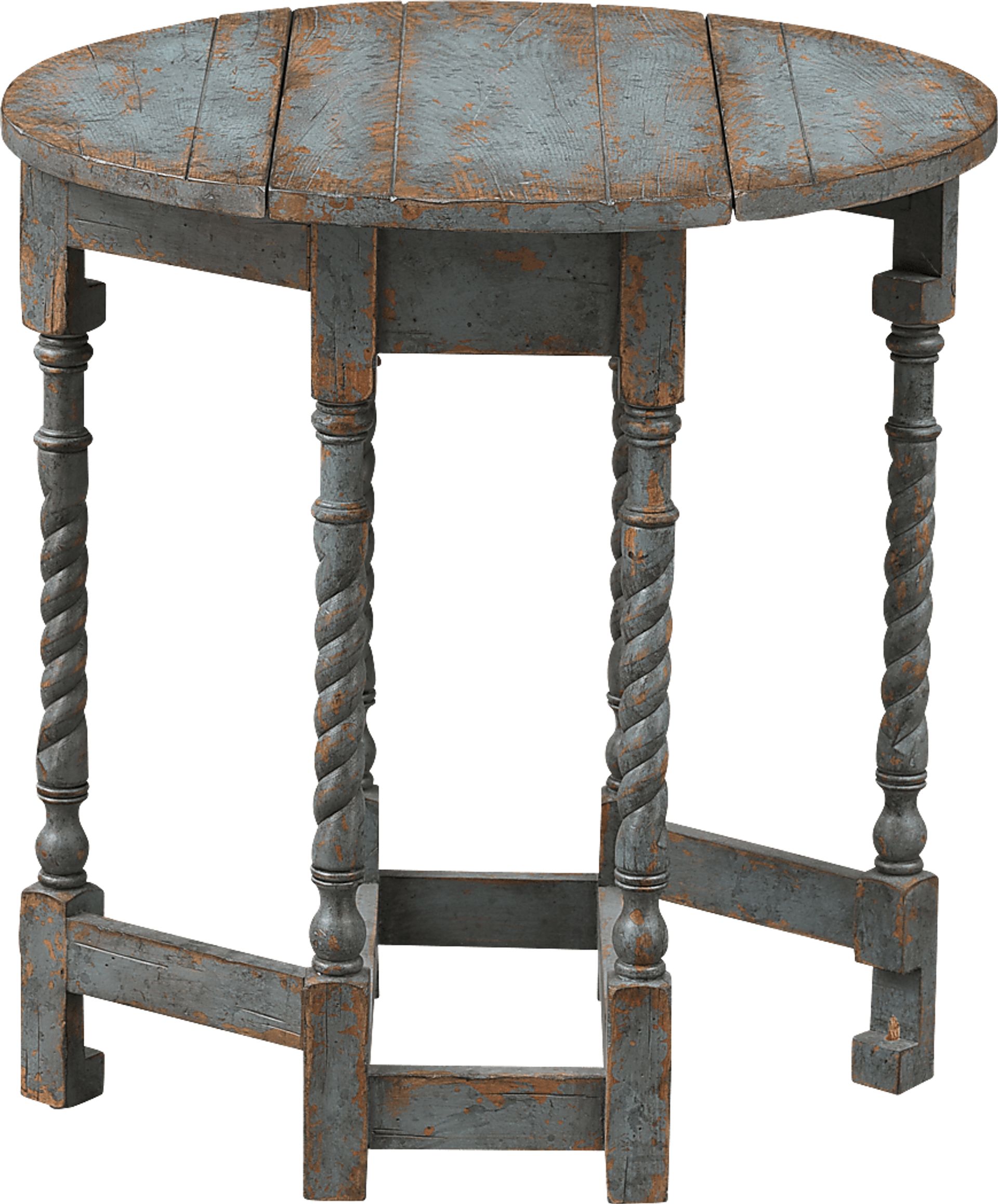 Teawick Blue Accent Table - Image 2