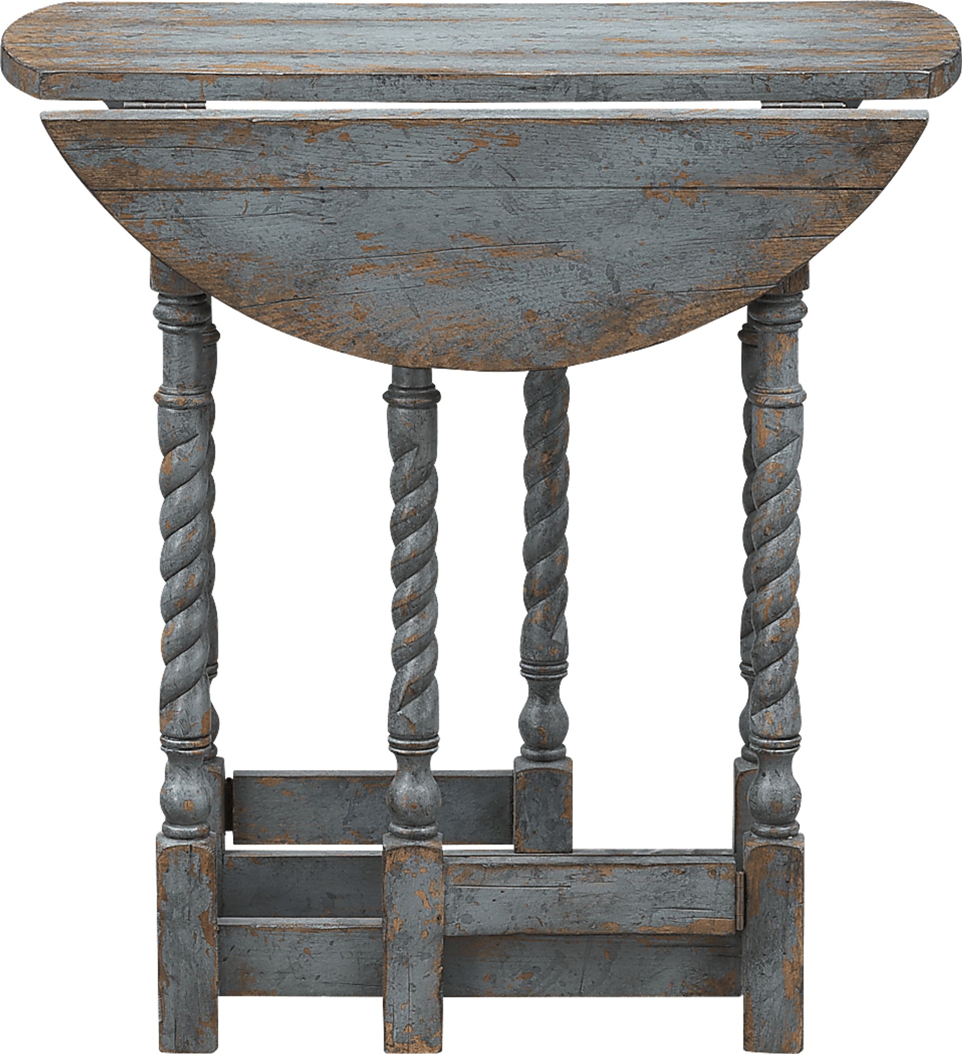 Teawick Blue Accent Table - Image 4