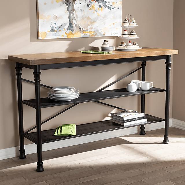 Tebon Brown Bar Cart - Thumbnail - Image 2