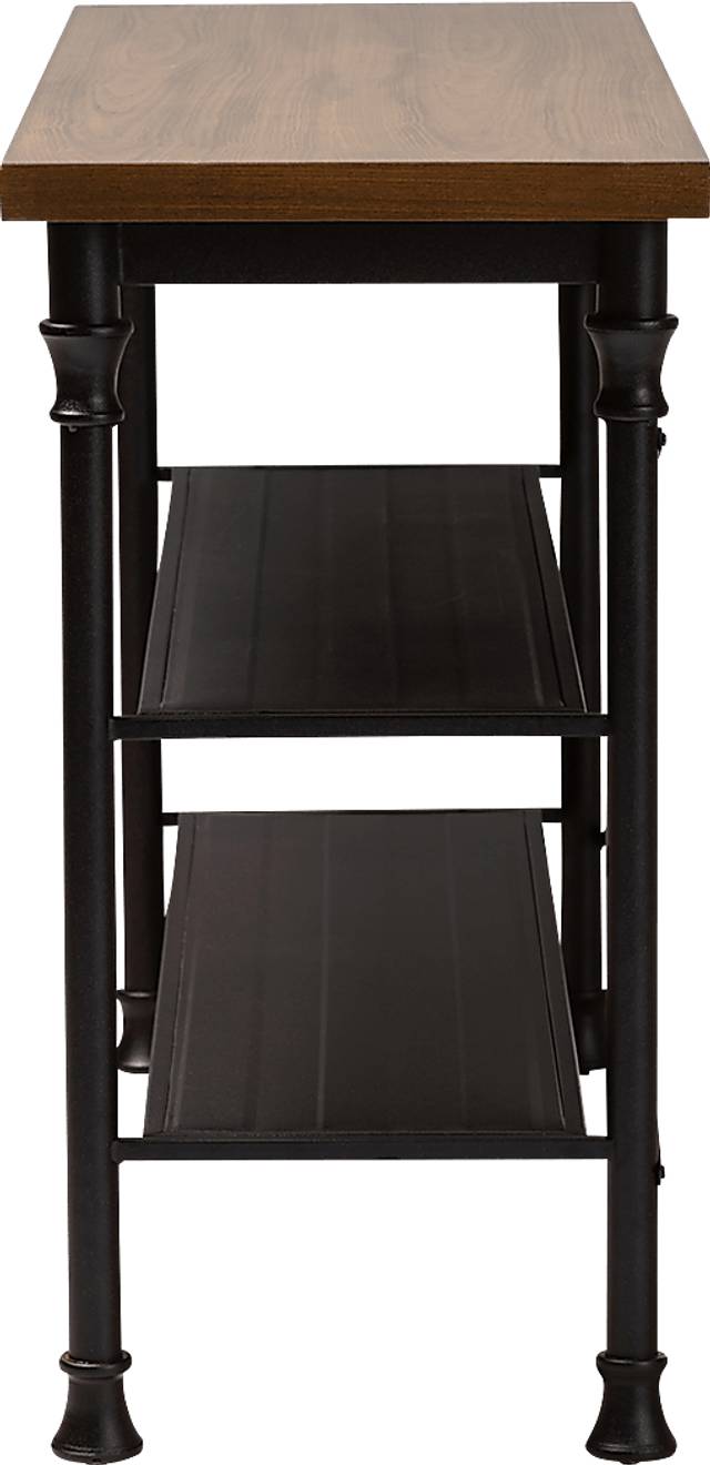 Tebon Brown Bar Cart - Thumbnail - Image 3