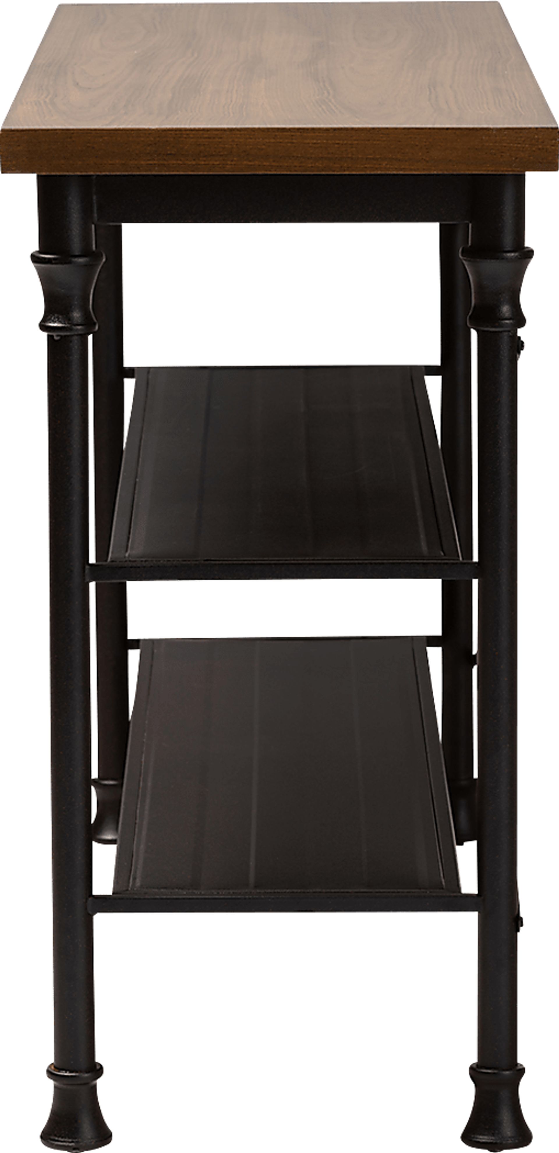 Tebon Brown Bar Cart - Image 3