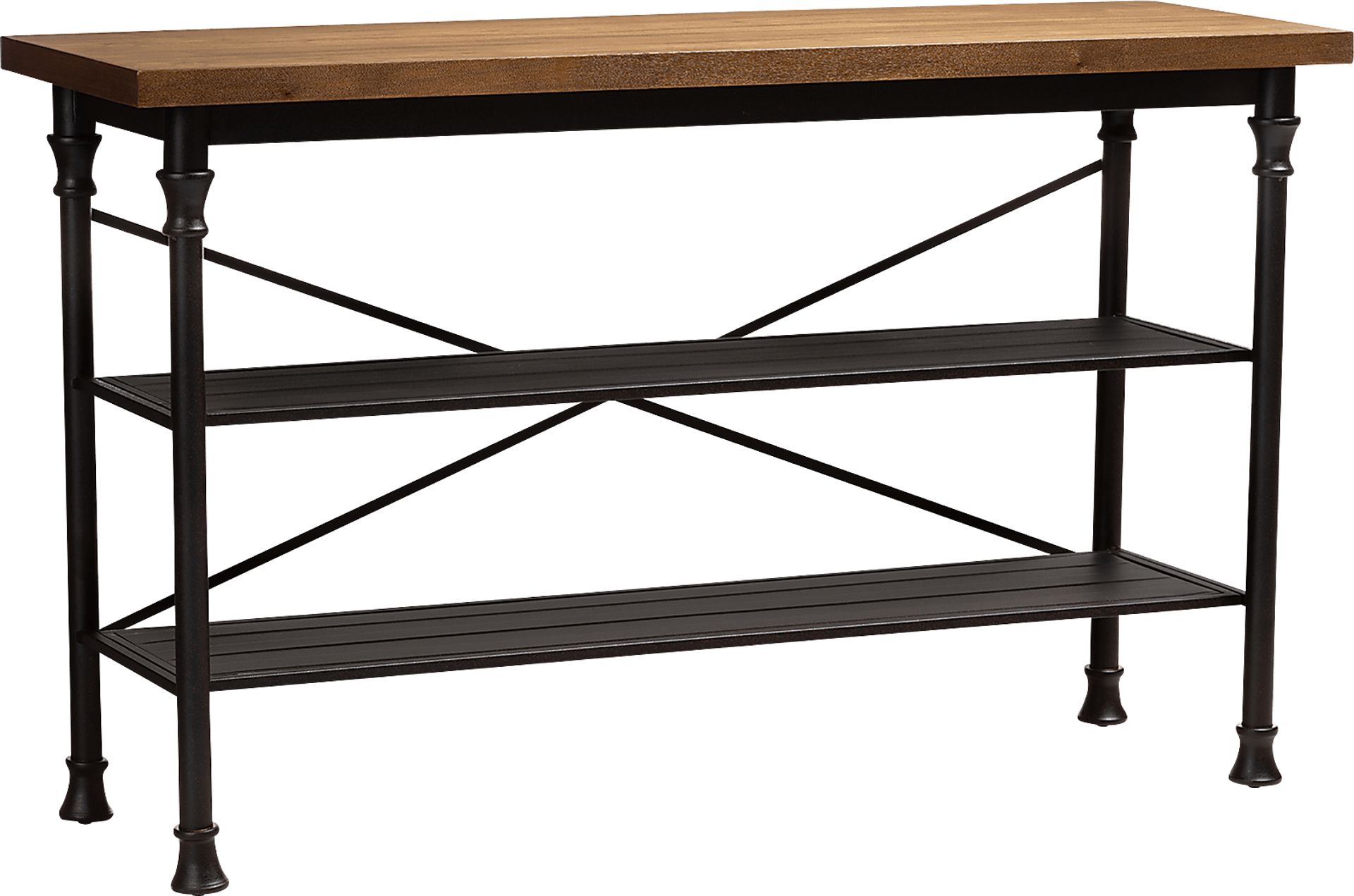 Tebon Brown Bar Cart - Image 1