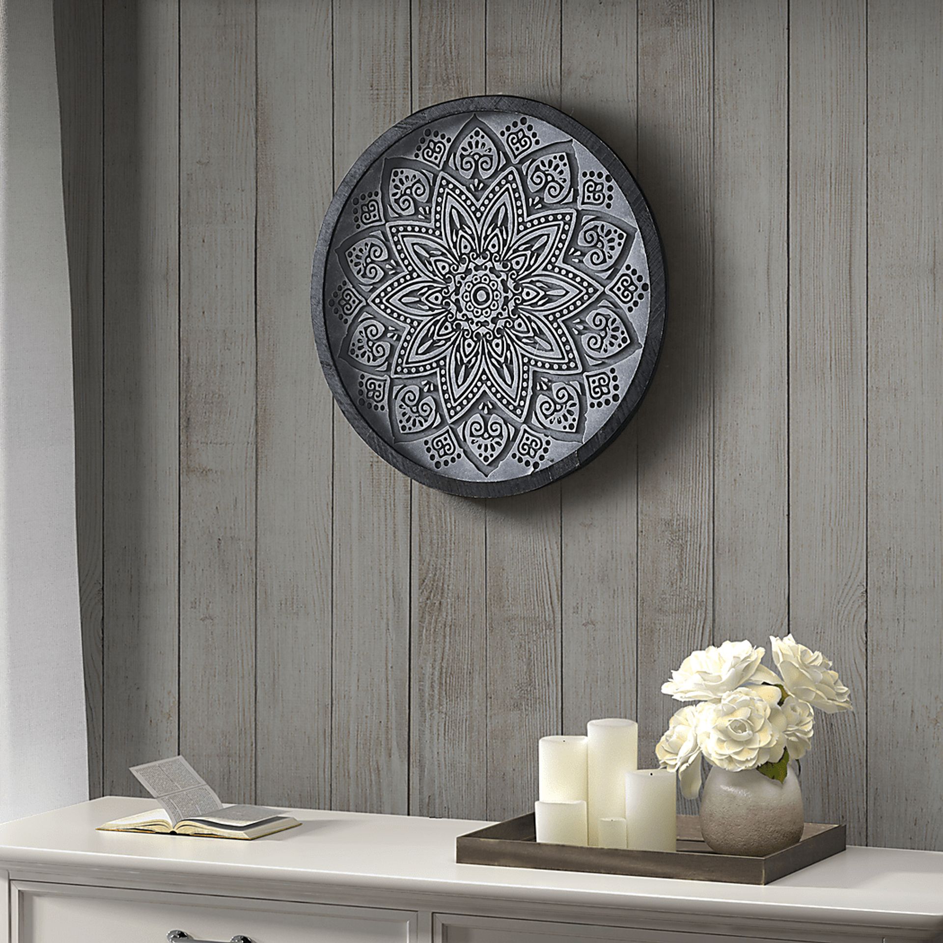 Tecalote Gray Wall Panel Artwork - Image 6