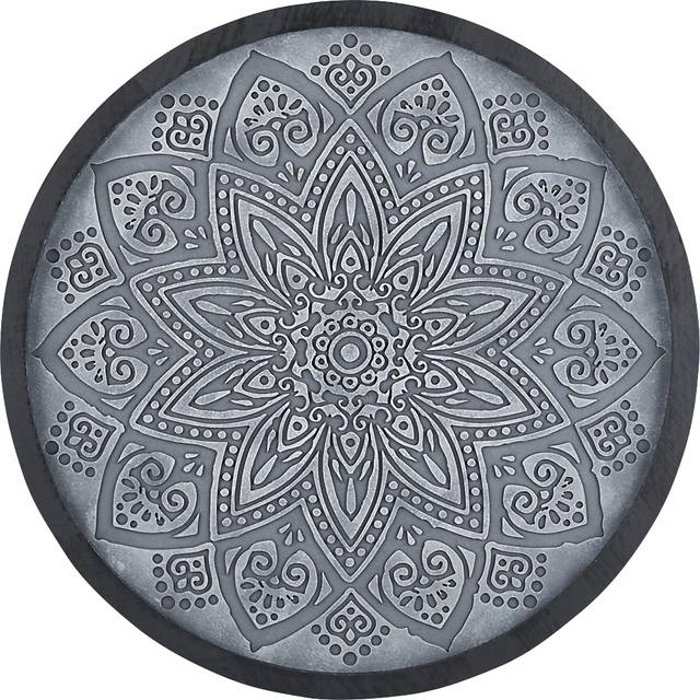 Tecalote Gray Wall Panel Artwork - Thumbnail - Image 1