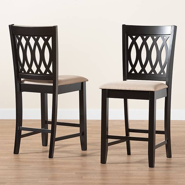 Teconnett Beige Counter Stool, Set of 2 - Thumbnail - Image 8