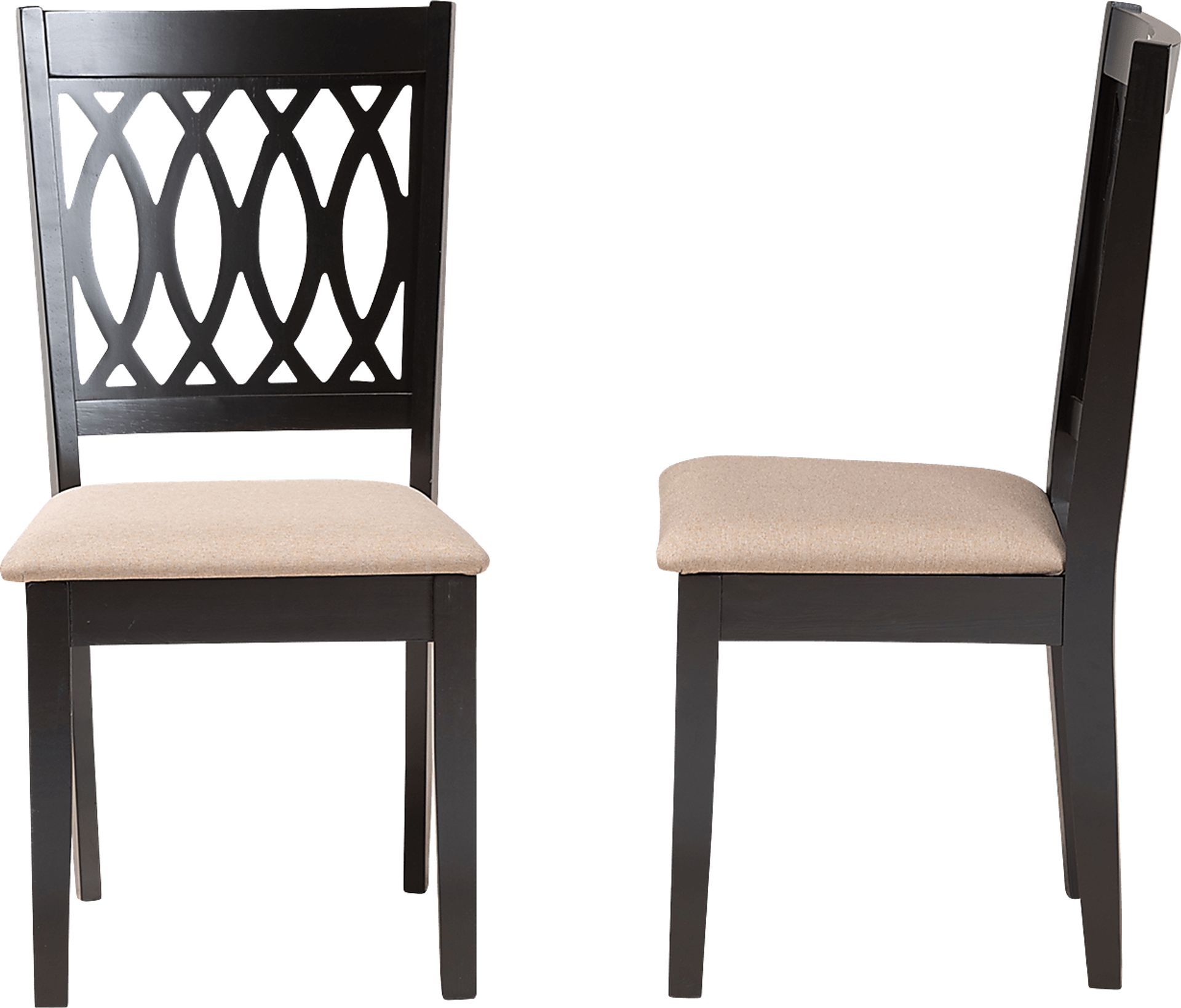 Teconnett Beige Dining Chair, Set of 2 - Image 4