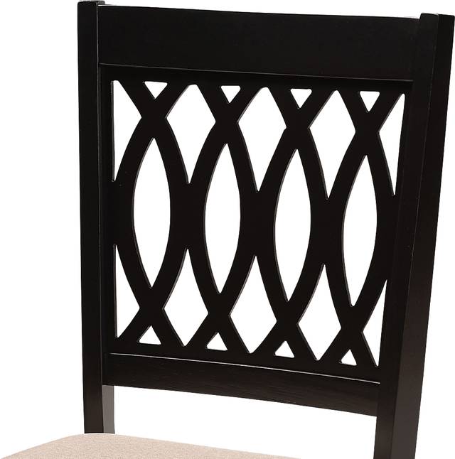 Teconnett Beige Dining Chair, Set of 2 - Thumbnail - Image 5