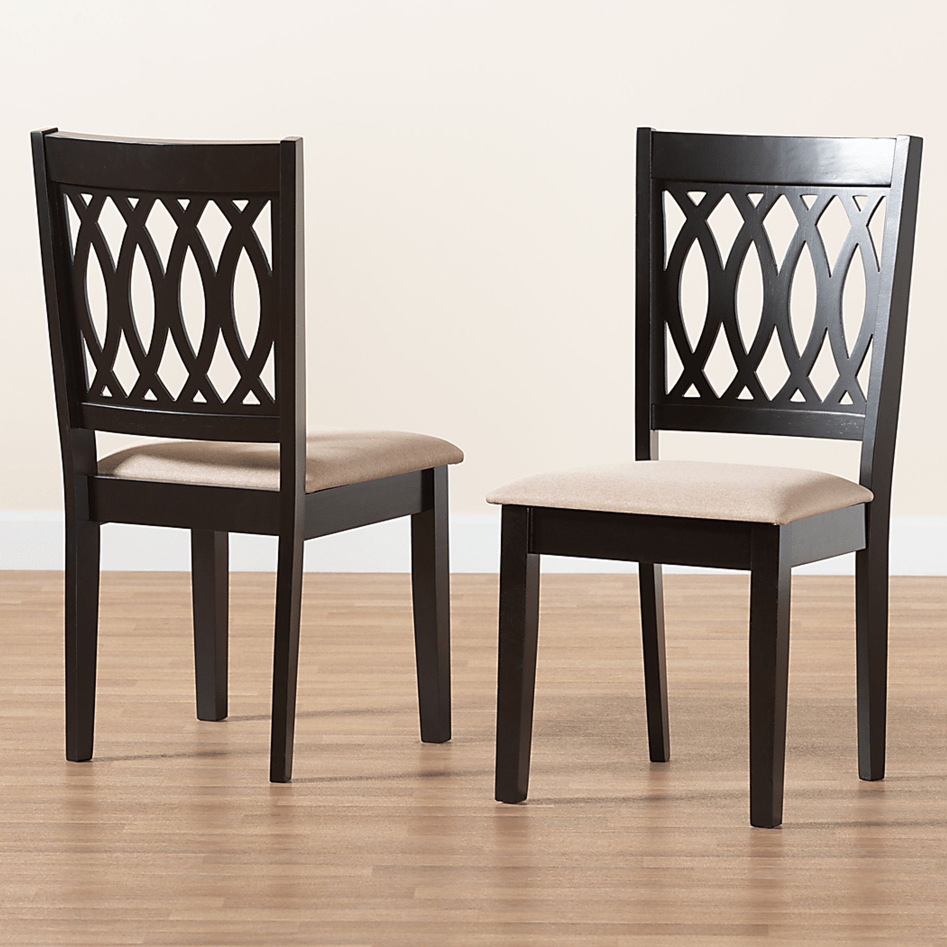 Teconnett Beige Dining Chair, Set of 2 - Image 8