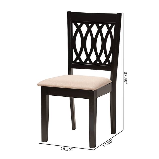 Teconnett Beige Dining Chair, Set of 2 - Thumbnail - Image 9