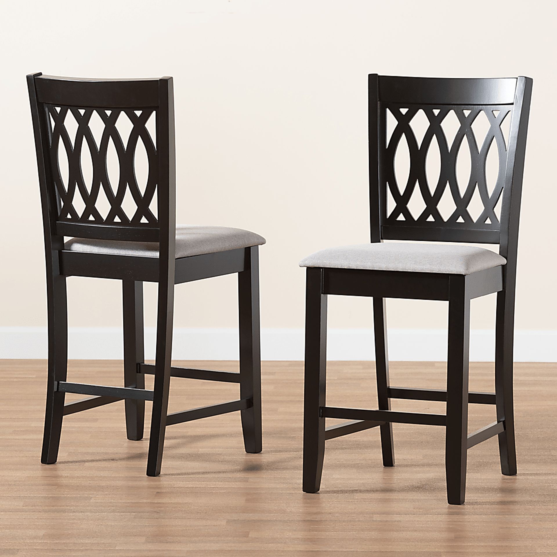 Teconnett Gray Counter Stool, Set of 2 - Image 8