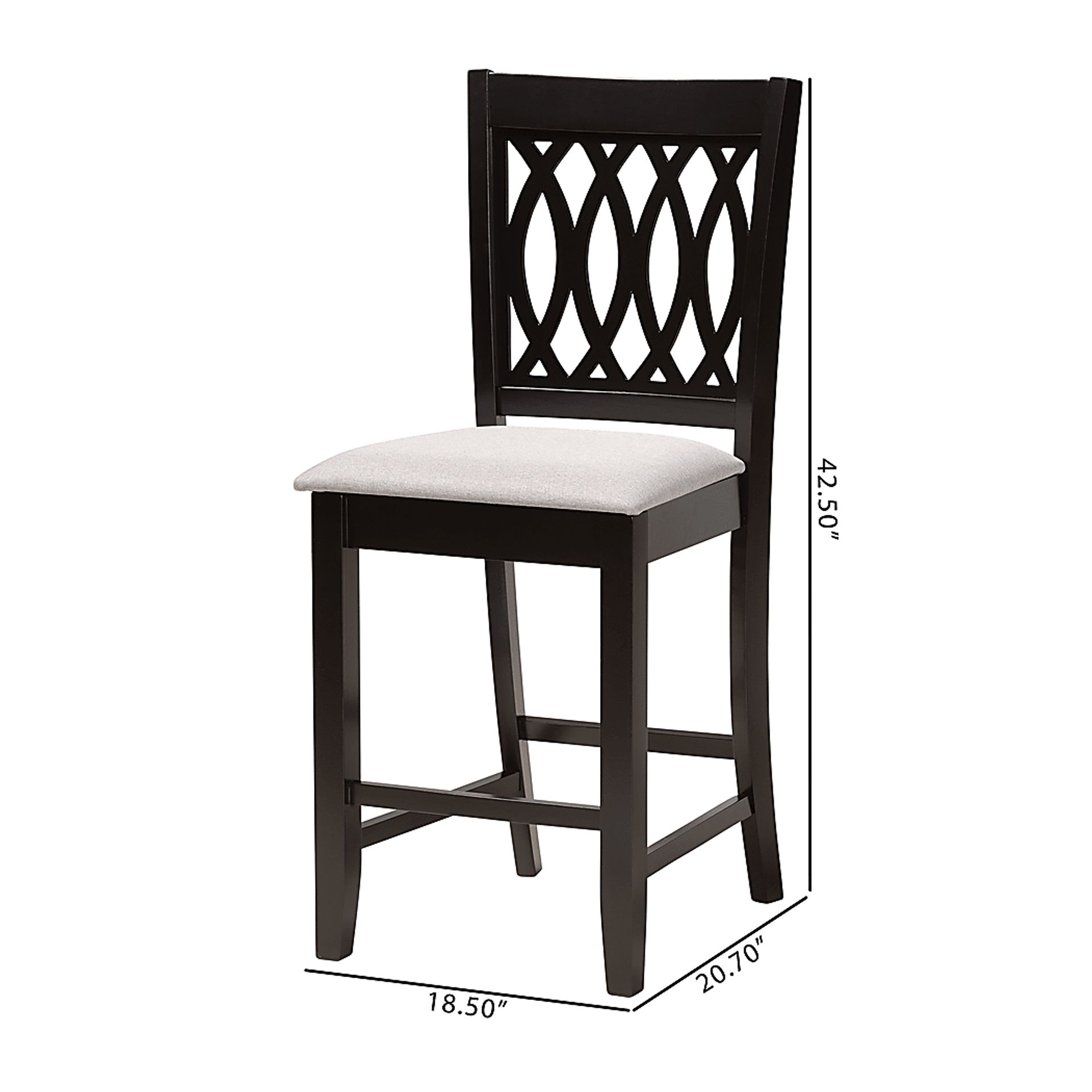 Teconnett Gray Counter Stool, Set of 2 - Image 9