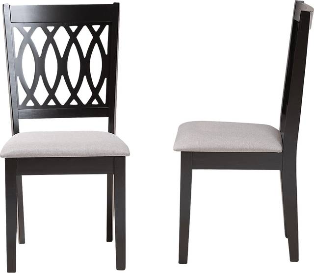 Teconnett Gray Dining Chair, Set of 2 - Thumbnail - Image 4