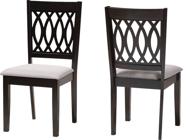 Teconnett Gray Dining Chair, Set of 2 - Thumbnail - Image 1