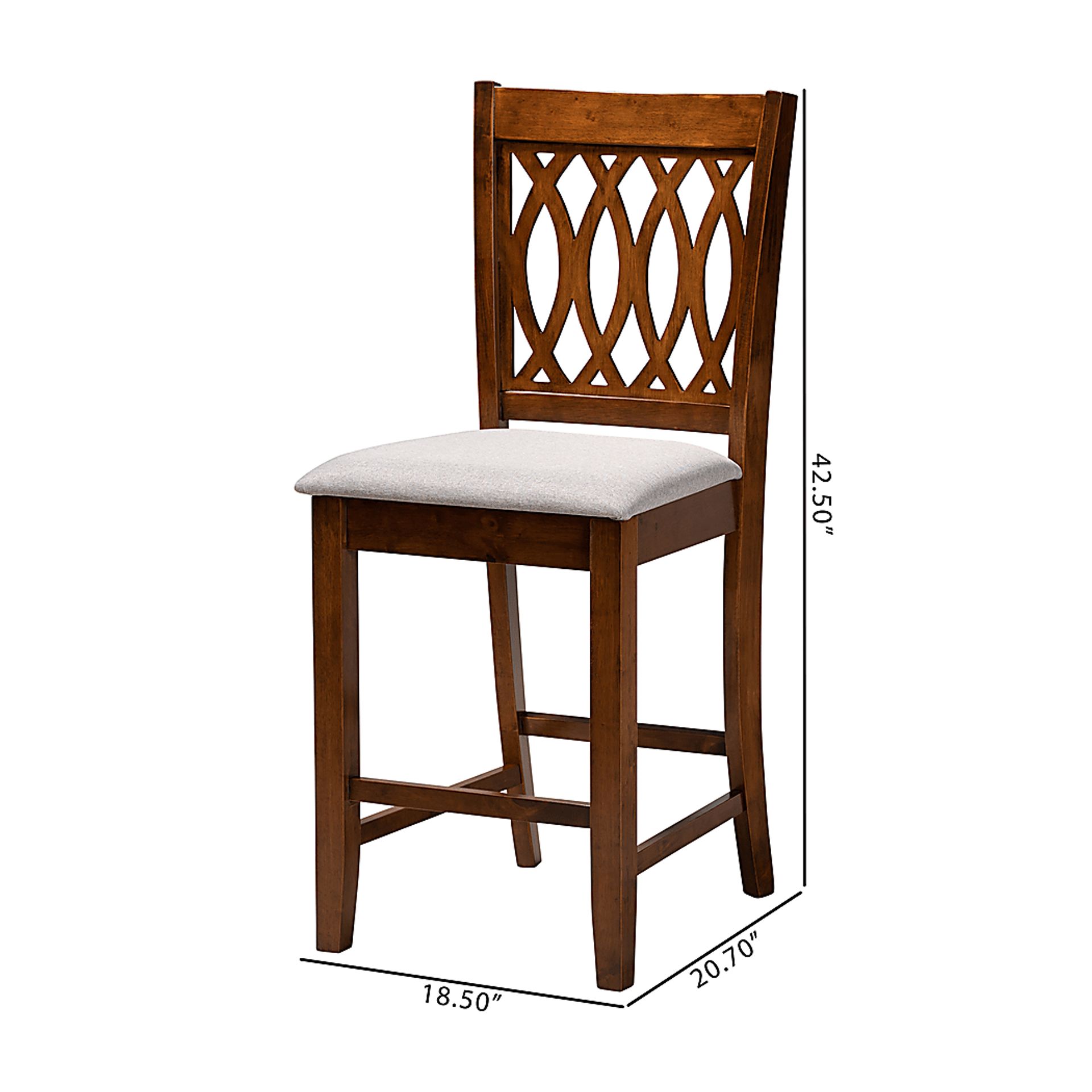 Teconnett Walnut Brown Counter Stool, Set of 2 - Image 9